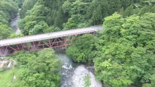 20160515　ひでぴょん　道志川をドローンで空撮