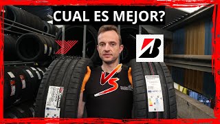 ✅COMPARATIVA de NEUMATICOS BRIDGESTONE POTENZA SPORT VS YOKOHAMA ADVAN V107 | Las JAPONESAS  TOP 😎