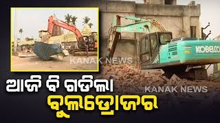 Eviction Continues In Near Puri Sri Mandir Amid Tight Security