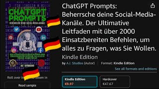 🇩🇪 ChatGPT Prompts: Beherrsche deine Social-Media-Kanäle. 🛒 \