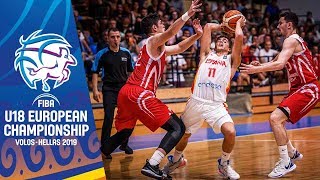 Spain v Turkey - FINAL Highlights - Gold Medal Match - FIBA U18 European Championship 2019