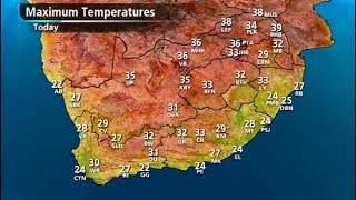 SA #Weather forecast | 02 Dec 2018