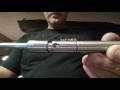 22lr power head for bang stick.  Test #1.  Made from old 22 rifle barrel.