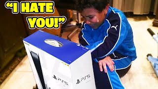 Kid Gets a FAKE PS5 for BIRTHDAY... (ENDS BAD)