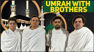 Umrah with brothers | Babar Azam | Imam ul Haq |  Naseem Shah | Iftikhar Ahmed