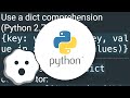 Create a dictionary with comprehension