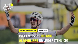 #TDF2021 - Etappe 1 - Zusammenfassung