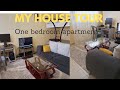 MY HOUSE TOUR// ONE BEDROOM APARTMENT