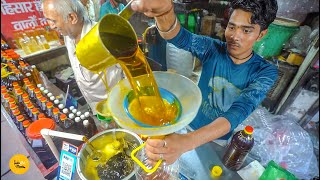 Kondali Bazar Ke Dabang Uncle Ka 100% Pure Black Mustard Oil Bulk Making Rs. 120/- Only l Delhi Food