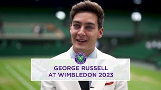 From Grand Prix to Grand Slam 🏎🎾 | George Russell At Wimbledon
