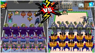 Toilet Monster Merge War🔥 Clockman Multiverse Monster Fight vs Skibidi Toilet İOS ANDROİD MOBİLE