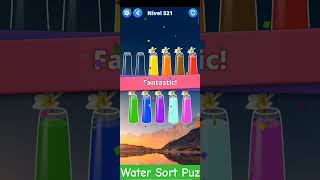 Water Sort Puz Level 523 #music #song #cover #watersort