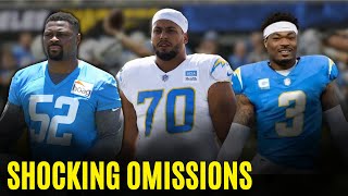 Los Angeles Chargers' Pro Bowl Alternates Announced with Shocking Omissions