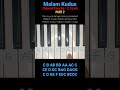 Malam Kudus Piano Tutorial #shorts #malamkudus #piano #tutorial #music #song #christmas #natal #fyp