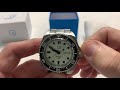 unboxing u0026 review long island watch full lume islander dive watch