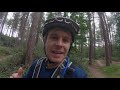 sherwood pines mtb red route jumps and downhill trails