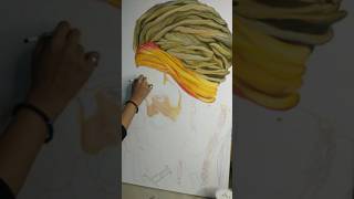 Oil Painting Work Process #shorts #oilpainting #trending #how