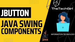 How to make JButton | Java Swing Components | GUI in Java