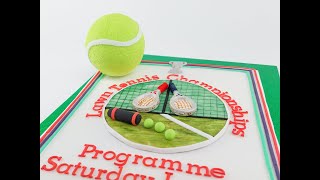 Sugarcraft Technique - Tennis Ball