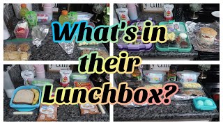 What’s in THEIR Lunchbox? What my 5 & 8 year old take FOR LUNCH!