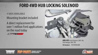 Highlighted Part: 4WD HUB Locking Solenoid for Select Ford Explorer \u0026 Ranger Models