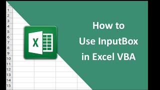 #24 How to Use InputBox in Excel VBA From Basic to a Complete Example with All Parameters