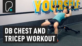 Dumbbell Chest and Tricep Workout