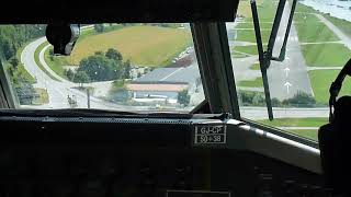 Sarajevo-Approach mit C-160 auf Vilshofen