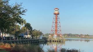 Boardwalk stroll   Super Bowl Sunday   The Villages, Fl.