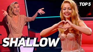 Download BEST 'Shallow' covers in The Voice (Lady Gaga, Bradley Cooper) | BEST Blind Auditions mp3