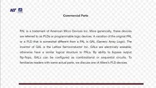 Module-4, Lecture-11, Microcontroller & Embedded System: Programmable Array Logic