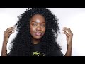 $1 BRAID-LESS Crochet illusion using braiding extension curled from scratch!  Crochet braids styles