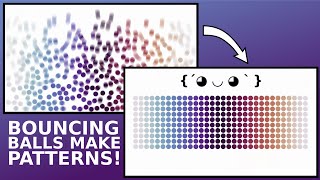 Bouncing Balls, Beautiful Patterns