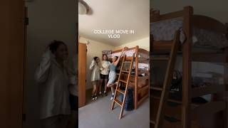 pov: you move your lil sis into her dorm #collegemovein #ssu #backtoschool #shorts