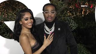 Saweetie and Quavo arrive at 2019 GQ Men Of The Year Party