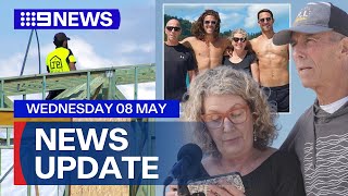 Construction worker boost; Aussie brothers killed in Mexico tribute | 9 News Australia