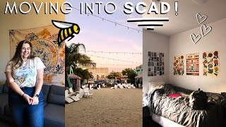 MOVING TO COLLEGE | Scad Dorm Move In Vlog