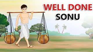 stories in english - Well Done Sonu - English Stories -  Moral Stories in English