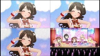 【デレステMV比較動画】キラッ!満開スマイル　正規メンバー