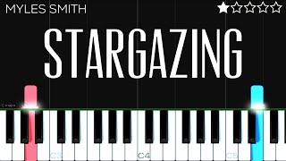 Myles Smith - Stargazing | EASY Piano Tutorial