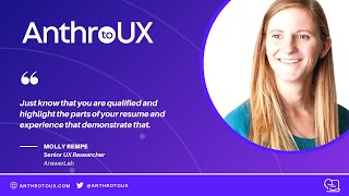 Molly Rempe on the Anthro to UX Podcast with Matt Artz