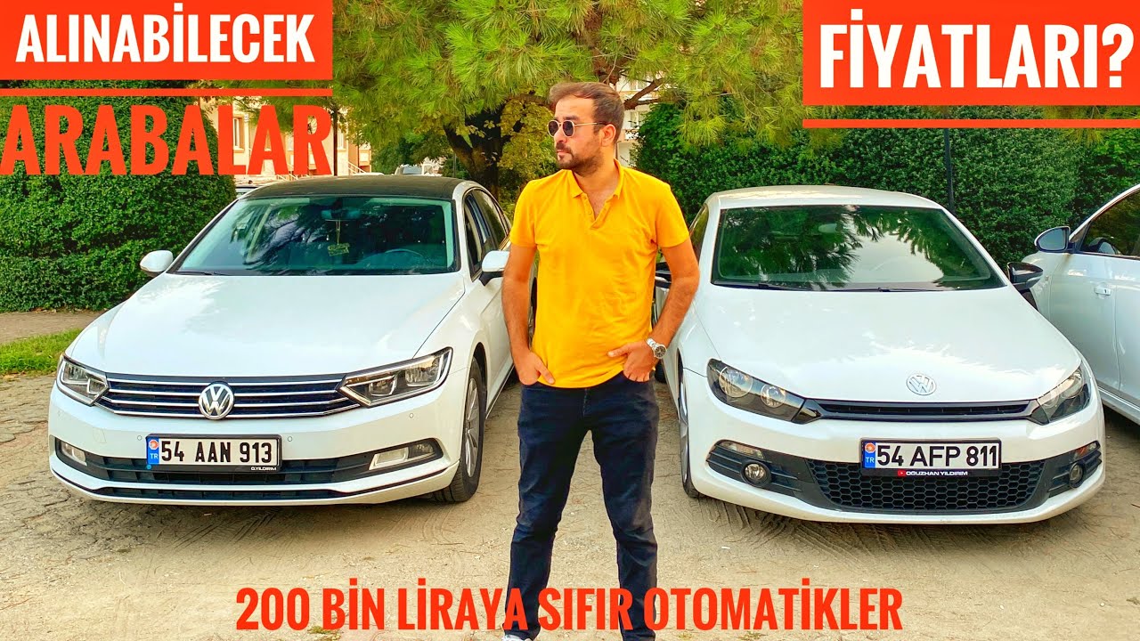 PİYASADA ALINABİLECEK SIFIR ARABALAR NELER? | 200 BİN LİRAYA OTOMATİK ...