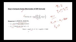 Lecture 84# Conditional Random Fields (CRF) Example