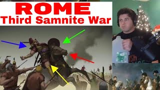 American Reacts Third Samnite War (Part 2) Battle of Sentinum, 295 BC - Clash of the Five Nations ⚔️