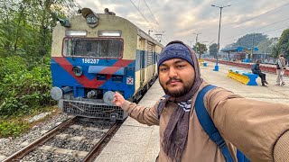 Azimganj To Cossimbazar Via Nasipur Rail Bridge Passenger Train Journey Vlog.