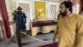 Anjum Saroya Visits Ertugrul Ghazi Drama Set  | Complete Set of  Dirilis Ertugrul | Ertugrul Gazi