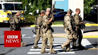 Maryland shooting: Five killed in 'targeted' attack on US newspaper - BBC News