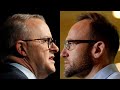 There is a ‘real war’ between the Greens and Anthony Albanese