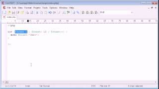 Beginner PHP Tutorial 27 for Loop