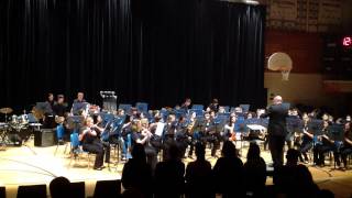TAB Symphonic Winds at Georgian Bay Music Festival Mar 2015: Fanfare for the Third Planet (Soucedo)